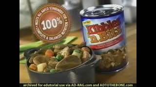 Kibbles n Bits Beefy Bits commercial 1998 [upl. by Aggappe619]