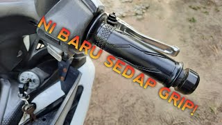 Grip Handle Y15 lagi sedap guna dekat Yamaha 135LC [upl. by Dennison966]