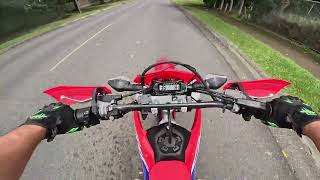 HONDA CRF250F  POV CRF250F [upl. by Stets]