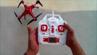 SYMA X8HG quotREVIEW FLIGHT TEST amp COMPARE TO BAYANGTOYS X16quot [upl. by Clem966]