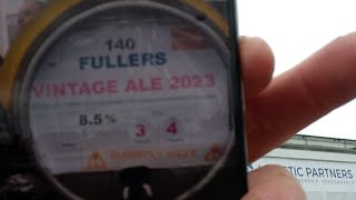 Fullers Vintage Ale 2023 Beer Review [upl. by Ayna683]