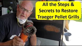 Traeger Pellet Grill Rebuild and Restoration [upl. by Bluefarb]