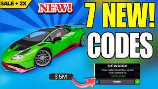 SALE2X⚡CODESCAR DEALERSHIP TYCOON ROBLOX CODES 2024CAR DEALERSHIP TYCOON [upl. by Chuipek833]