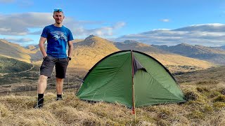 Backpacking the West Highland Way  Day 2  EPIC scenery [upl. by Haye]