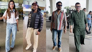 Dinu Morya Alaviaa Jaffrey Randeep Hooda Swapnil Joshi Spotted At Airport [upl. by Julietta737]