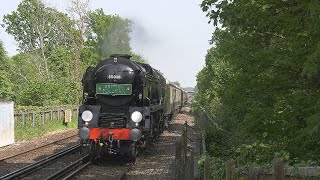 British Pullman 35028 Clan Line 11th May 2024 [upl. by Lehcer]