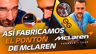 Así fabricamos el pontón del McLaren F1 [upl. by Adina]