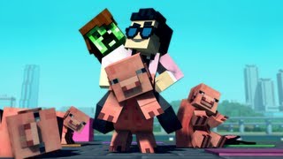 quotMinecraft Stylequot  A Parody of PSYs Gangnam Style Music Video [upl. by Katheryn71]