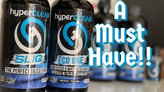 HyperClean Auto Care Eco One Sliq Waterless amp Rinseless Wash Silica Spray Auto Detailing [upl. by Akinoj791]