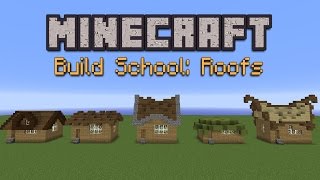 Minecraft Build School Roofs [upl. by Milan]