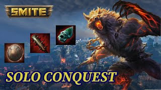 FENRIR SOLO  SMITE  RANKED CONQUEST [upl. by Ynittirb]