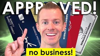 1 Trick to Get Business Credit Cards WITHOUT a Business [upl. by Yrffoeg]