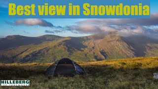 Snowdonia wild camp with the best view [upl. by Rawley]