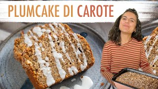 PRENDI UNA CAROTA E FAI QUESTO DELIZIOSO PLUMCAKE SENZA UOVA  Elefanteveg [upl. by Ecirtnahc3]