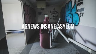 Exploring the abandoned Agnews Insane Asylum GOT CHASED [upl. by Ahtaela]