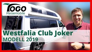 👉ALLIN Westfalia Club Joker VW T6 2019 ALLRAD LUFTFEDER 250kg BÜHNE  TOGO REISEMOBILE Roomtour [upl. by Philomena920]