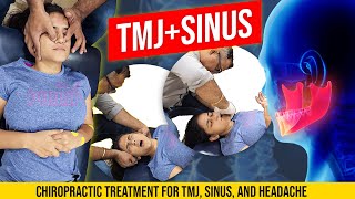 Chiropractic Treatment for TMJ Sinus and Headache tmj sinus headaches chiropractic jodhpur [upl. by Persian]