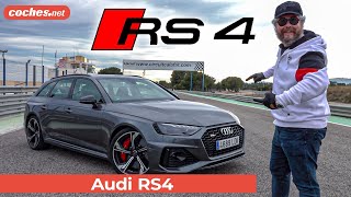 Audi RS4 Avant  Prueba  Test  Review en español  cochesnet [upl. by Izaak216]