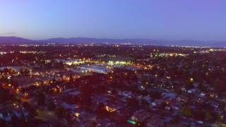 Drone Flight  Winnetka California United States  Over Backyard [upl. by Adnorhs]