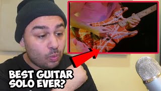 FIRST TIME HEARING Van Halen Eruption Guitar Solo REACTION [upl. by Yeltnerb]