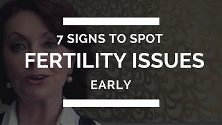 7 Signs To Spot Fertility Issues Early  Zita West Fertility Show [upl. by Hines92]