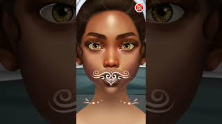 makeup done 😍 brown girl games youtubeshorts viralvideo trending [upl. by Ayiotal531]