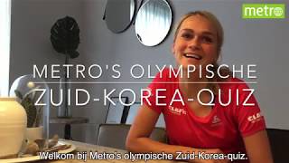 Olympische ZuidKoreaquiz met schaatsbabe Irene Schouten [upl. by Aleil]