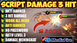 SCRIPT DAMAGE UP 3 HIT PATCH TERBARU SEASON 33 ANTI BANNED [upl. by Web]