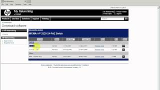 Cara Download FirmwareBoot ROM untuk HP ProCurve Switch 2520 [upl. by Namar311]