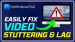 Fix Video Stuttering and Lagging issues in Windows 1110 [upl. by Airednaxela]