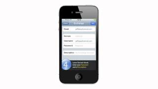 How to setup Hotmail with Exchange ActiveSync on your iPhone [upl. by Arihday438]