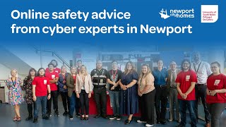 Online safety advice for Newport City Home customers [upl. by Namyac]