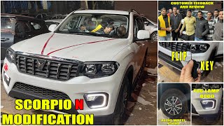 Mahindra Scorpio N Z2 Modification🔥  Under 1 to 15 Lakh😱  Basic Modification ✅ [upl. by Mccahill]