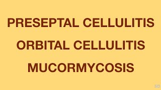 Oculoplasty Session 06 Orbital Infections [upl. by Kohler229]