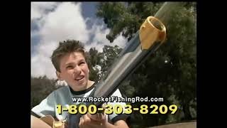 Rocket Fishing Rod Informercial Commercial 2008 [upl. by Jareen703]