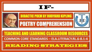 The Analysis of Rudyard Kipling’s Didactic Poem ‘If’ [upl. by Ruthie]