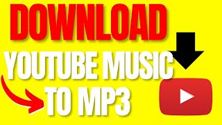 How to Download Music from YouTube to MP3  2024 [upl. by Bobseine]