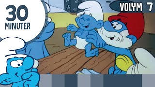 30 minuter av Smurfarna • Volym 7 • Smurfarna [upl. by Darleen]