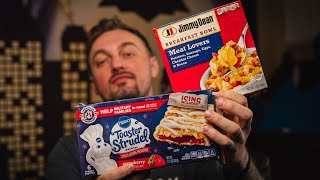 quotDouble Troublequot Toaster Strudel amp Jimmy Dean Breakfast Bowl  ASMR Corrupted Audio [upl. by Marni750]