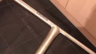 TITANIUM LONGWAY KRONOS SCOOTER BARS REVIEW [upl. by Marylee]