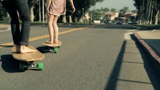 Hamboards crew longboard sessions  surf amp skate [upl. by Nailliw783]