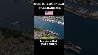 Pearl Harbour  Oahu İsland Hawaii travel top history usa hawaii pearlharbor facts holi [upl. by Atsirt]