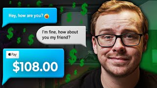 Make 100 A Day Chatting To Lonely People Online Virtual Friend Remote Job [upl. by Grimes890]