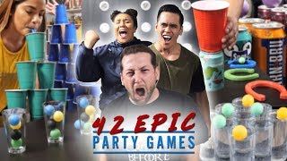 42 EPIC PARTY GAMES  Fun For Any Party [upl. by Eehc]