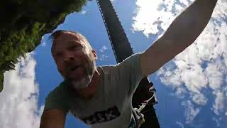 Kawarau Bridge Bungy Jump in Queenstown New Zealand [upl. by Frentz664]