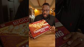 THANKSGIVING PIZZA from Digiorno is not what you expect ⭐️ foodreview holiday shorts [upl. by Avron246]