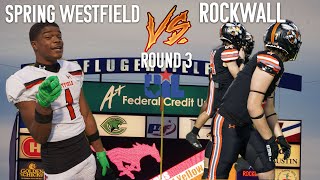 ROUND 3 IN THE LONESTAR STATE🔥  Spring Westfield vs Rockwall ROUND 4 They Have To See Duncanville [upl. by Odrawde]