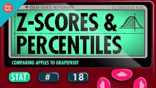 ZScores and Percentiles Crash Course Statistics 18 [upl. by Hebert]