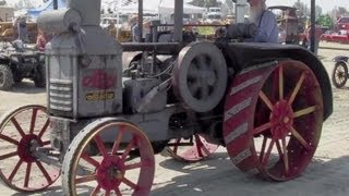 RUMELY Oil Pull Primitive Tractors w slomo [upl. by Dowell]