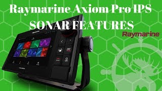 Raymarine Axiom Pro SONAR features pt1 QuickLook with Moose [upl. by Neyuh964]